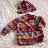 K479 Crossover Cardigan and Hat